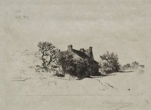 Küçük Kercassier Evleri by Charles Emile Jacque