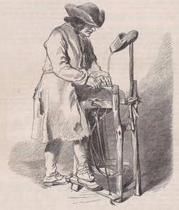 Louvre Müzesi, çizimler koleksiyonu, Le Remouleur, Watteau, Magasin Pitto