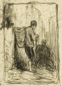 Paçavra Seçici by Charles Emile Jacque