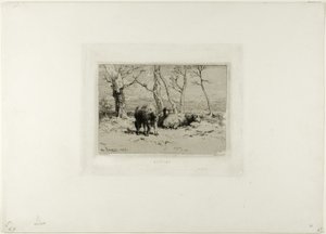 Koyun by Charles Emile Jacque