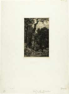 çulluk vurma by Charles Emile Jacque