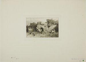 araba by Charles Emile Jacque