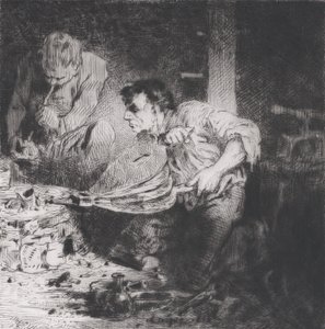 Kalpazanlar, 1843. by Charles Emile Jacque
