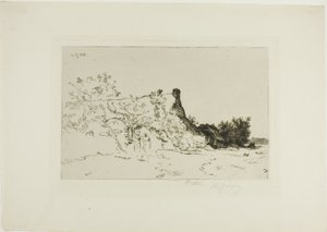 Büyük Sazdan Kır Evi, Kercassier by Charles Emile Jacque