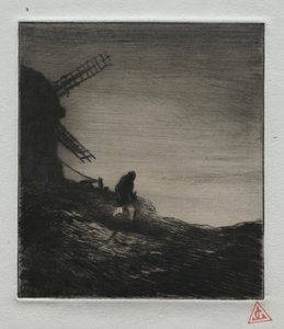 Değirmen, 1848. by Charles Emile Jacque