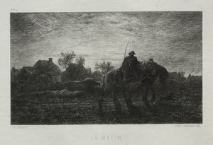 Sabah. by Charles Emile Jacque