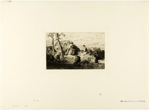müsrif oğul by Charles Emile Jacque
