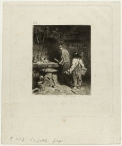 Küçük Demirhane by Charles Emile Jacque