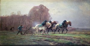 Bilinmeyen resim by Charles Emile Jacque