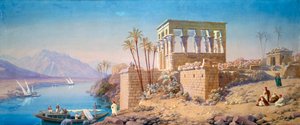 Philae, Mısır, 1863