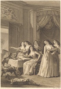 Rahibe Jane by Charles Emmanuel Patas after Charles Monnet