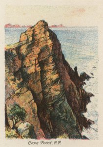 Güney Afrika: Cape Point, CP (renkli lito) by Charles Ernest Peers