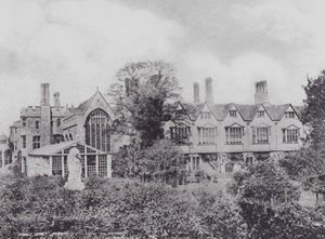 Knole, Doğu Cephesi (s/b fotoğraf) by Charles Essenhigh Corke