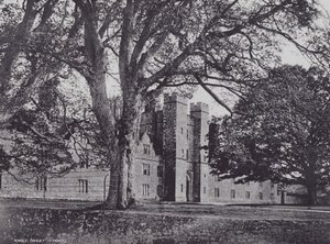 Knole, Batı Cephesi (s/b fotoğraf) by Charles Essenhigh Corke