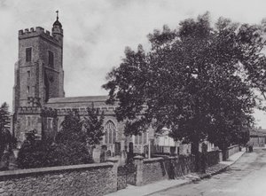 Sevenoaks: St Nicholas (s/b fotoğraf) by Charles Essenhigh Corke