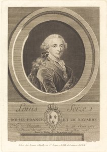 Louis XVI, Fransa Kralı by Charles Eugene Duponchel
