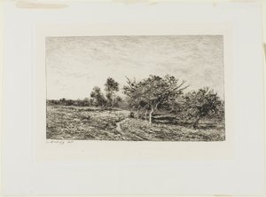 Auvers'de Elma Ağaçları by Charles Francois Daubigny