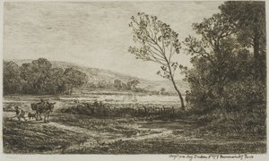 Sonbahar mevsimi by Charles Francois Daubigny