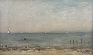 Kap Gris Nez by Charles Francois Daubigny