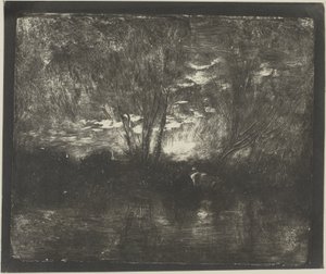 Sulama Yerindeki İnekler by Charles Francois Daubigny