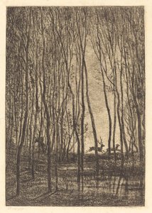 Ormanda Geyik by Charles Francois Daubigny