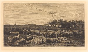 Büyük Koyun Ağı by Charles Francois Daubigny
