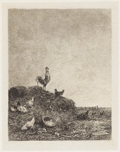 Horozun Şarkısı by Charles Francois Daubigny