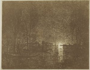 Gece Etkisi by Charles Francois Daubigny