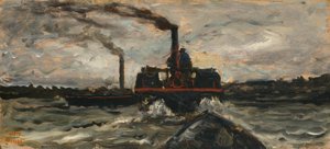 Nehir Teknesi by Charles Francois Daubigny