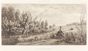 ilkbahar by Charles Francois Daubigny