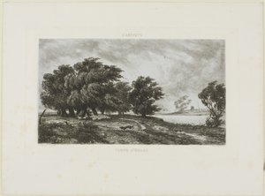 Fırtınalı hava by Charles Francois Daubigny
