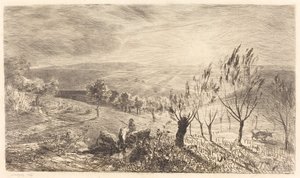 gündoğumu by Charles Francois Daubigny