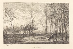 Gun batimi by Charles Francois Daubigny