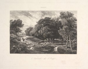 Yaklaşan Fırtına, 1844. by Charles Francois Daubigny