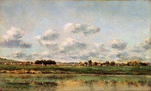 Oise Bankaları, 1859. by Charles Francois Daubigny