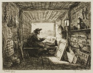 Tekne Gezisinden Tekne Stüdyosu by Charles Francois Daubigny