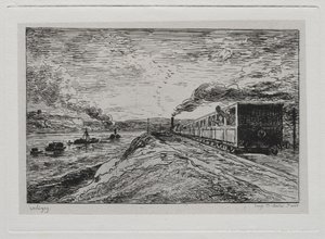 Tekne Gezisi: Ayrılış (Dönüş) by Charles Francois Daubigny