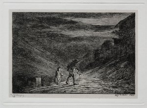 Tekne Gezisi: Bir Han Arayışı, 1861. by Charles Francois Daubigny