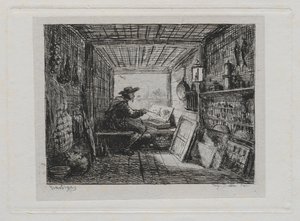 Tekne Gezisi: Teknedeki Stüdyo by Charles Francois Daubigny