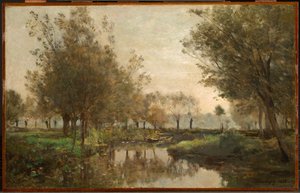 Dere, 1863 by Charles Francois Daubigny