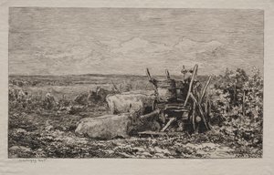 Üzüm Hasadı by Charles Francois Daubigny