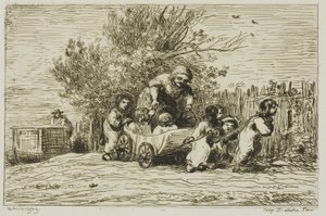 Vagon Mirası (Vagonlu Çocuklar) by Charles Francois Daubigny