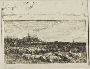 Büyük Koyun Ağı by Charles Francois Daubigny