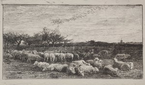 Büyük Koyun Ağı by Charles Francois Daubigny
