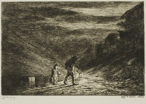 Han Arayışı by Charles Francois Daubigny