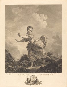 bilerek sızdırmak by Charles François Adrien Macret and Jacques Couché after Jean Honoré Fragonard