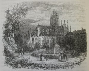 Normandiya Jules Janin illüstrasyon 52 by Charles Francois Daubigny