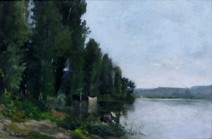 Yıkama by Charles Francois Daubigny