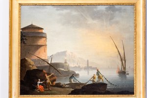 Deniz Manzarası by Charles François Grenier de Lacroix