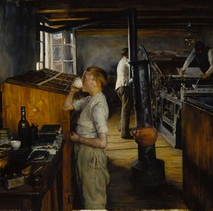The Village Printing Shop, Haarlem, Hollanda